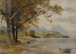 Lakeland Scene, watercolour, signed NEWCOME and dated '93, framed and glazed. 49.5 x 34.5 cm.