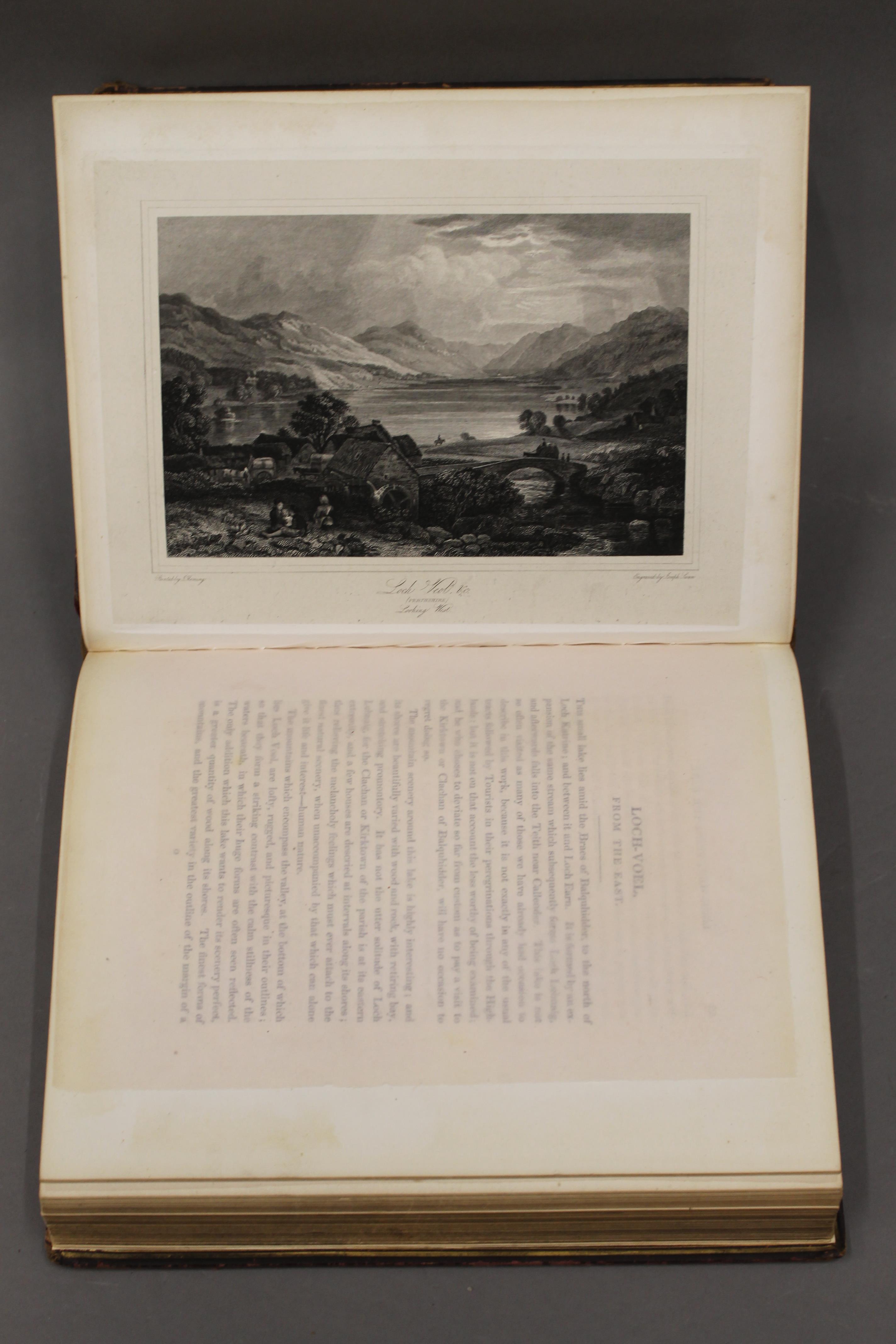 Swan Joseph, The Lakes of Scotland, a Series of Views, 1834, with 52 engraved views, - Image 3 of 3