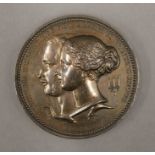 A Victorian medallion. 7.5 cm diameter.