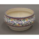 Carter, Stabler and Adams (Poole) Floating Flowers pattern bowl. 15 cm diameter.