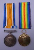 A pair of boxed WWI medals to Cpl C Wilson Wiltshire Regiment.