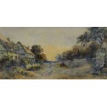 LEYTON FORBES, The Road to St Ives and Near Truro, a pair, watercolour, each signed,