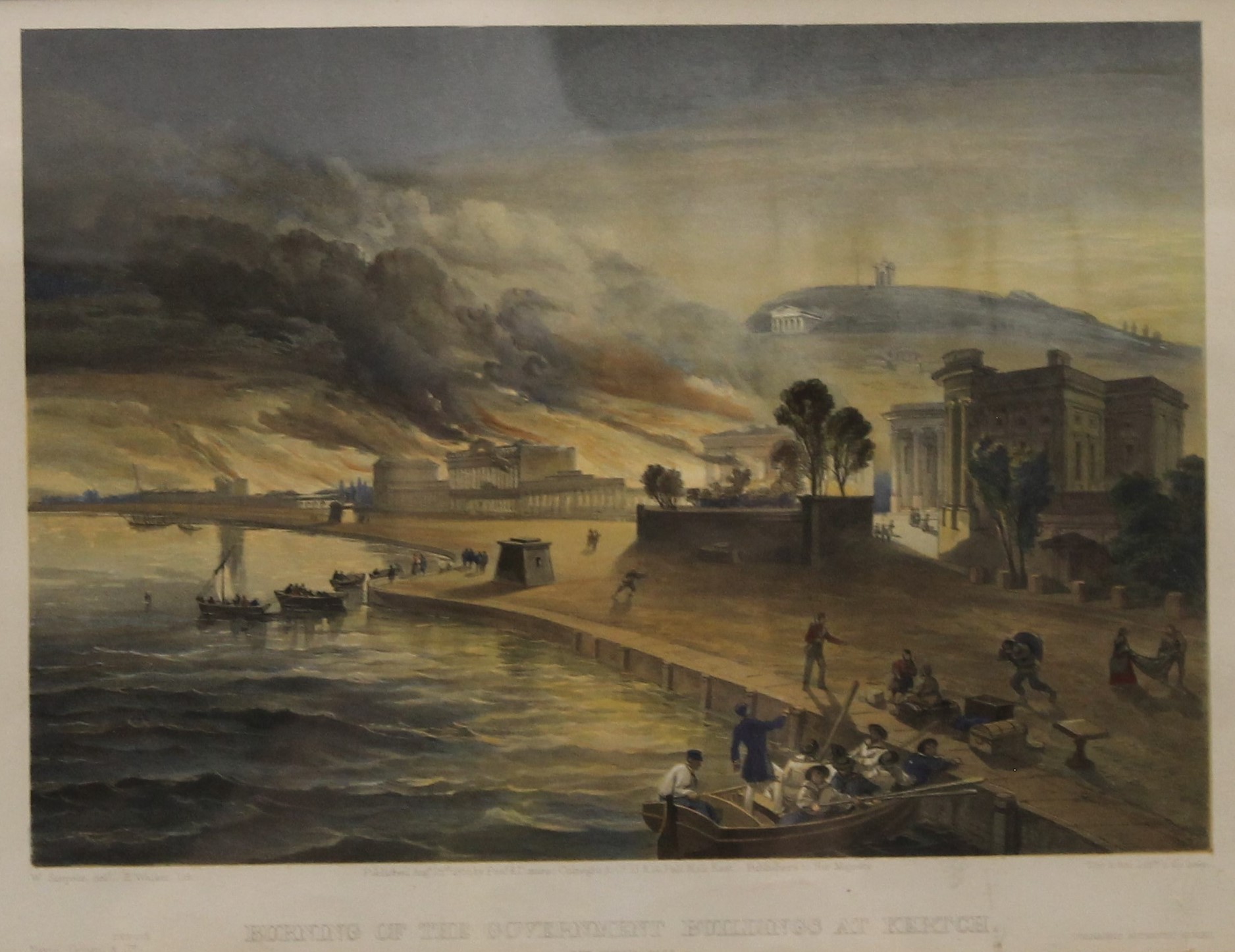 WILLIAM SIMPSON, two images from his Crimea War Series, prints, each framed and glazed. - Image 4 of 4