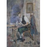 WALTER DENDY SADLER (1854-1923) English, two Golfing prints, each framed and glazed. 44.