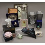 A quantity of miscellaneous items, including crystal, etc.