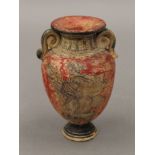 A Greco Roman pot. 12 cm high.