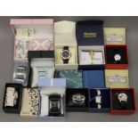 A quantity of various jewellery, watches, coins, etc.