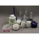 A quantity of various ceramics and glassware.