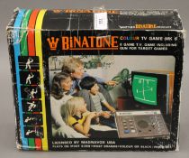 A retro Binatone TV game,