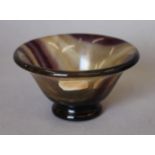 A mineral specimen bowl. 12 cm diameter.