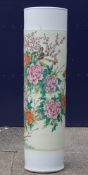 A large Chinese decorative vase. 135 cm high.