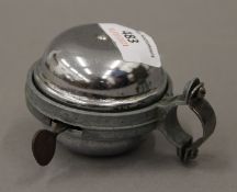 A rare double bicycle bell. 9.5 cm high.