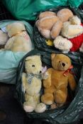 A large quantity of teddy bears, etc.