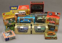 A quantity of various boxed toys.