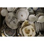 A large quantity of miscellaneous ceramics.