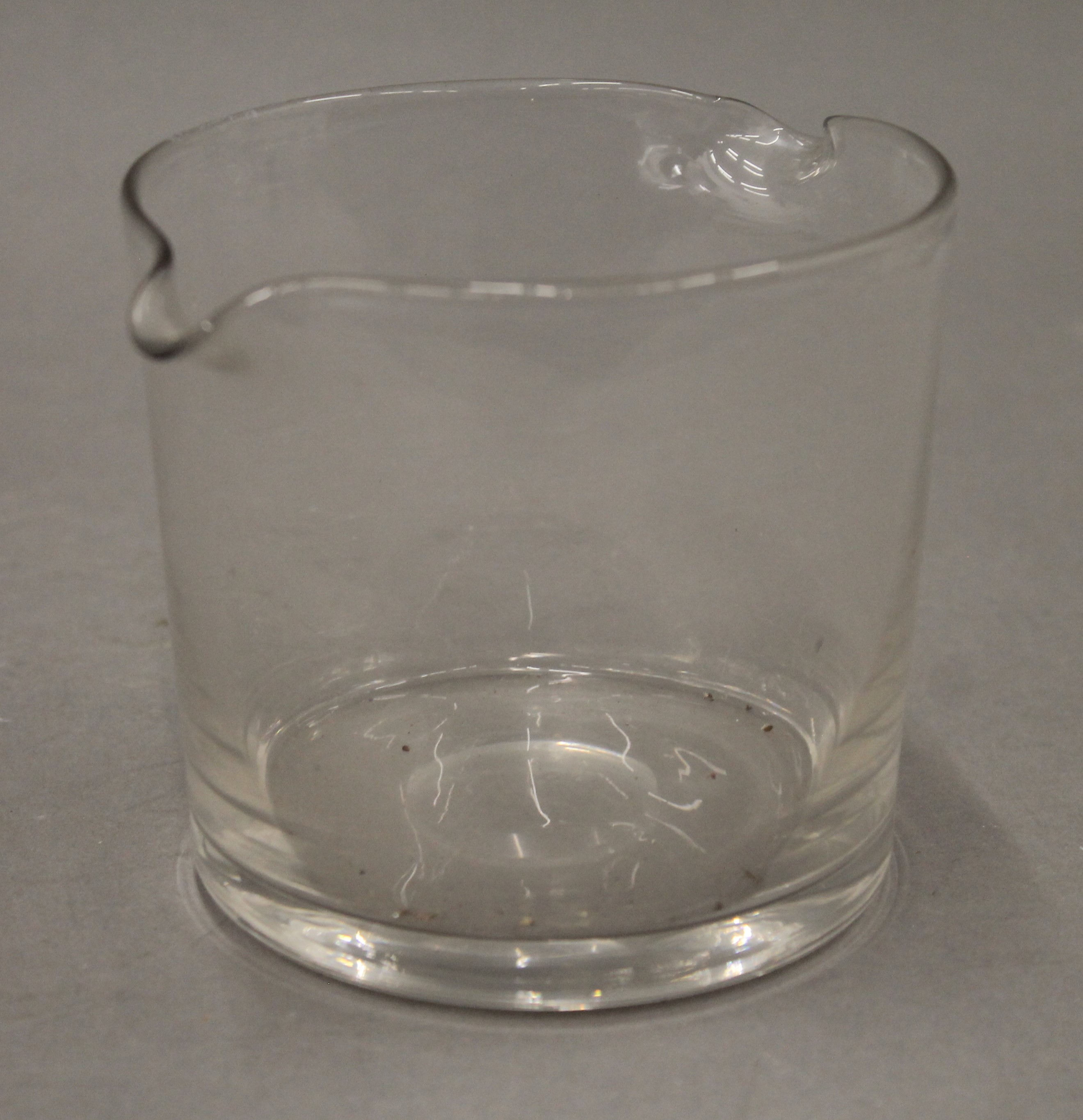 A quantity of 19th century double lipped glass rinses. - Image 4 of 4