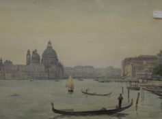 ERNEST PAYNE, Venice, watercolour, signed and dated '61, framed and glazed. 42.5 x 32 cm.