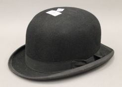 A Locke & Co bowler hat. Approx size 7.