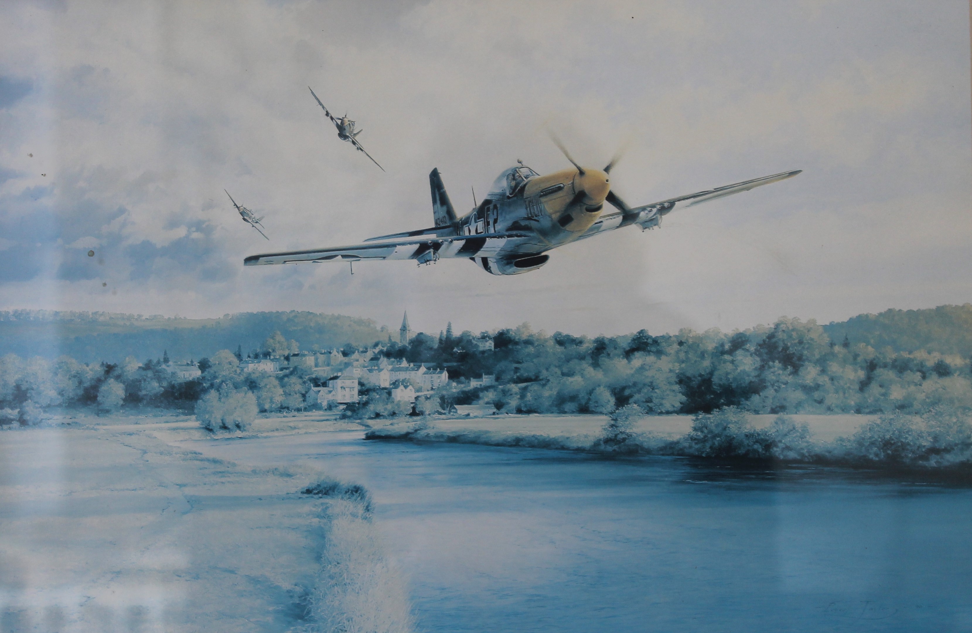 GEOFF HUNT, A Grand Aircraft, limited edition print, numbered 152/950, - Image 5 of 6