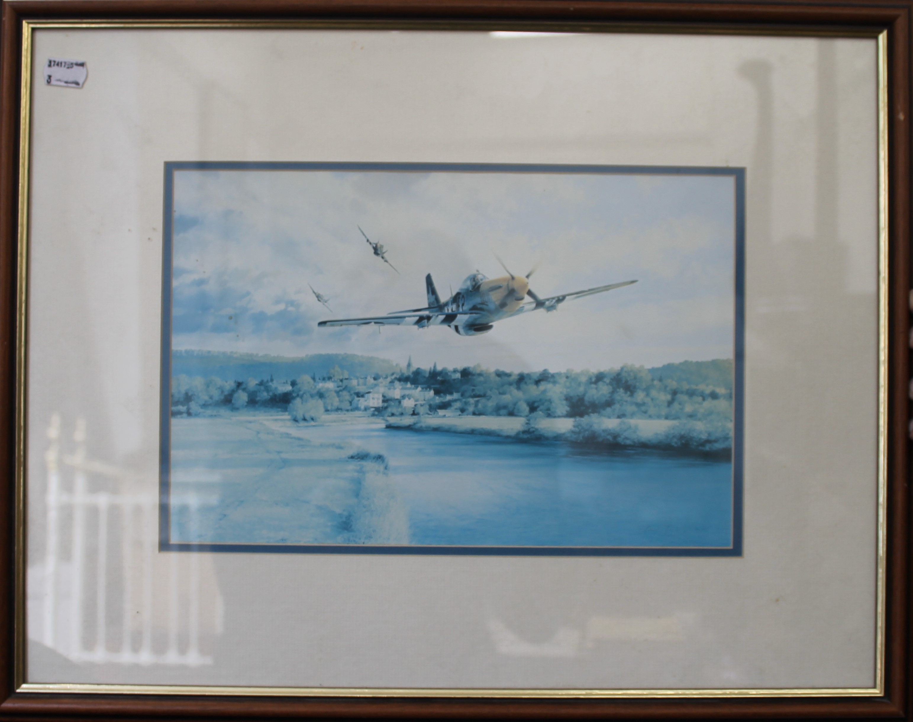 GEOFF HUNT, A Grand Aircraft, limited edition print, numbered 152/950, - Image 6 of 6