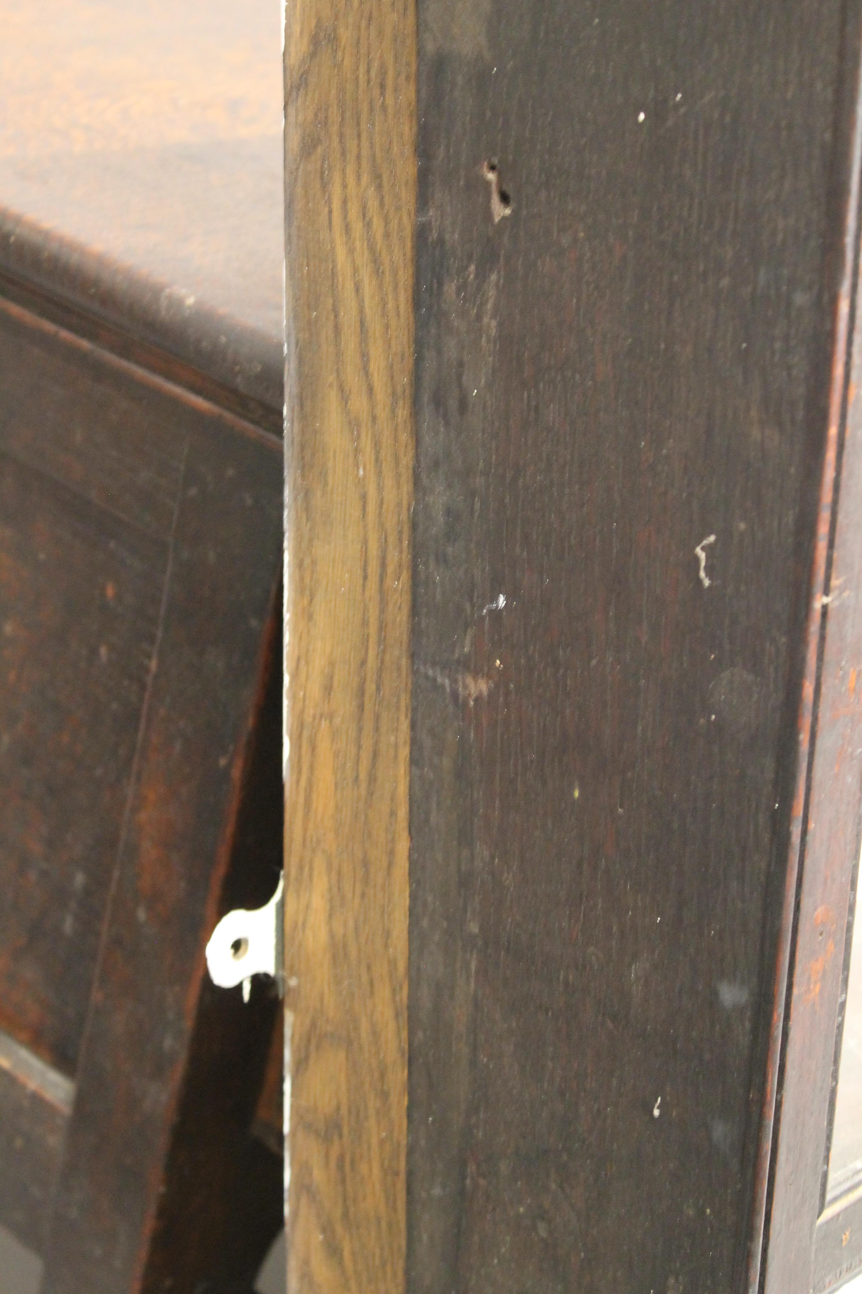 An 18th century oak dresser. 175 cm wide. - Image 5 of 12