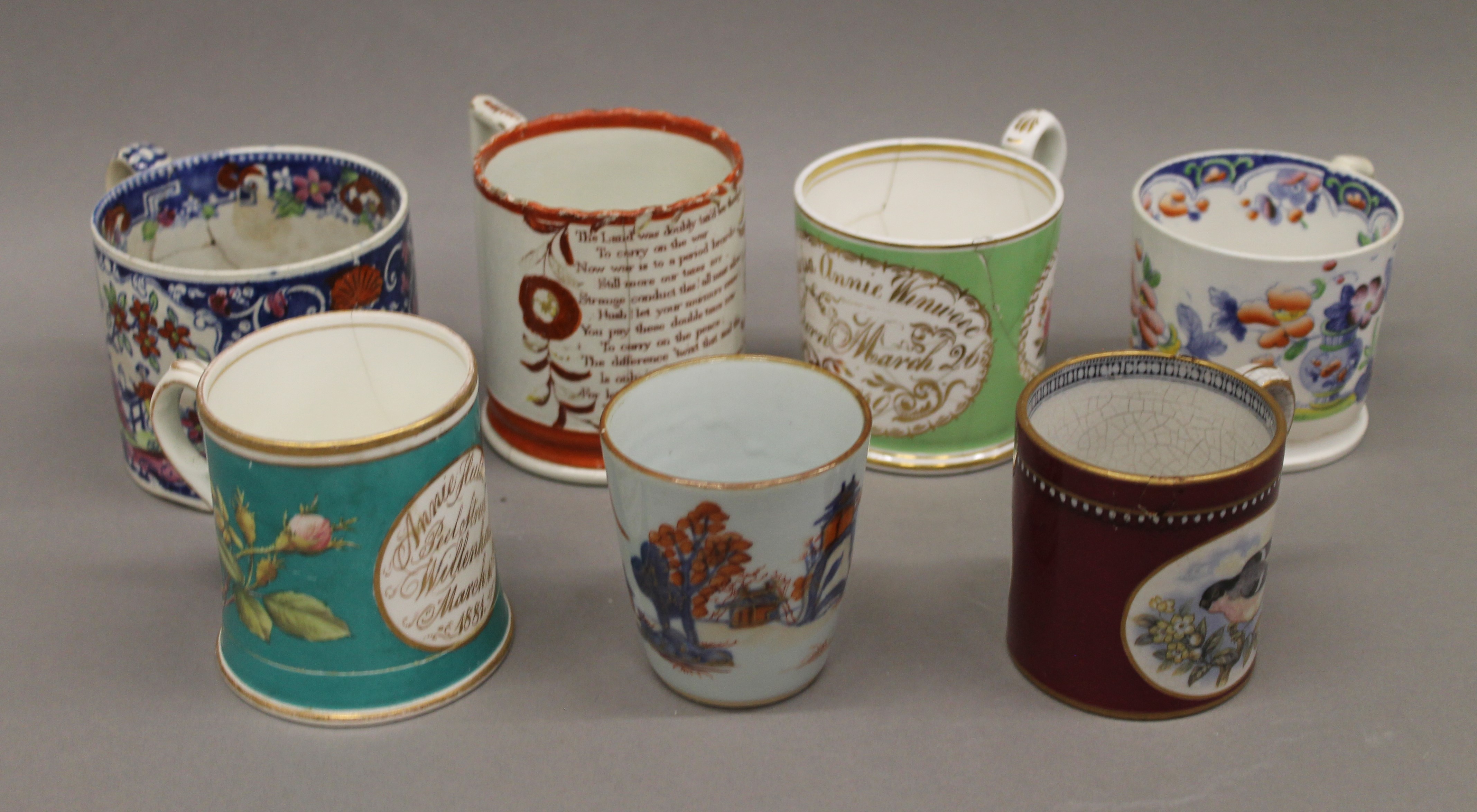 A quantity of 18th/19th century English porcelain. - Image 6 of 8