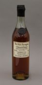 A bottle of Chateau du Tariquet Tres Vieil Bas Armagnac.