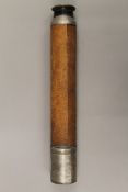 A Ross of London military telescope, pattern number 373B. 55 cm long extended.