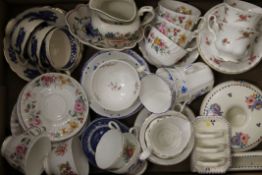 A quantity of various ceramics, including Poole.