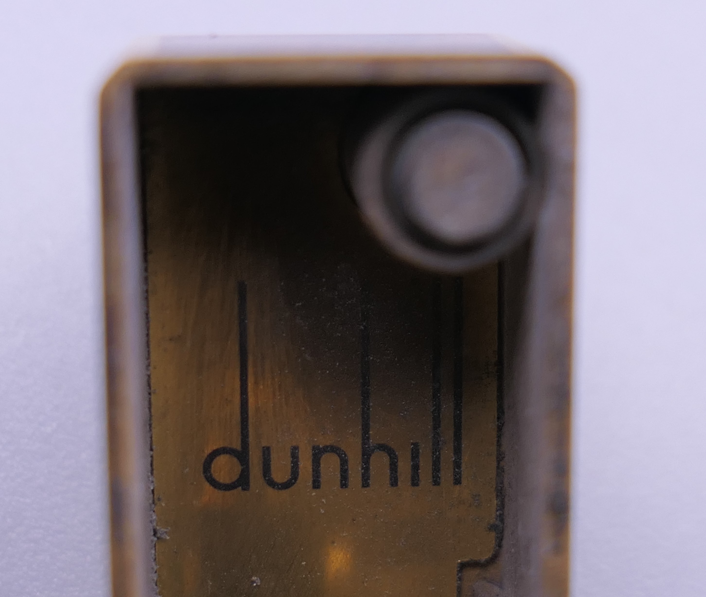 A Dunhill lighter. 6 cm high. - Image 7 of 7