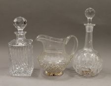 A quantity of various glassware