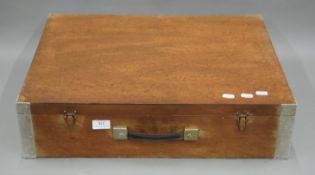 An artist's box containing competition photographs and negatives of East Anglian interest,