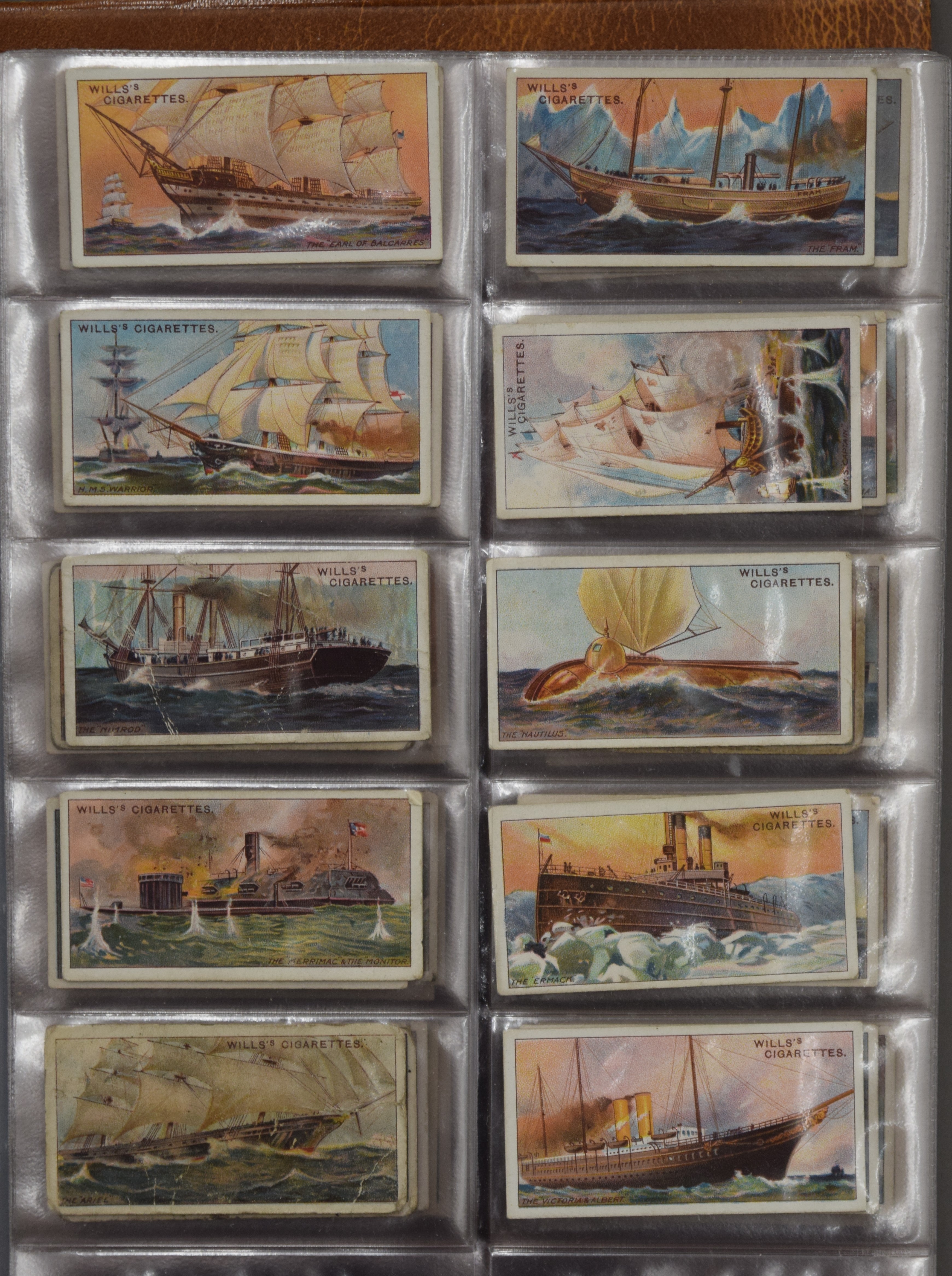 Two albums of tea and cigarette cards. - Image 3 of 6