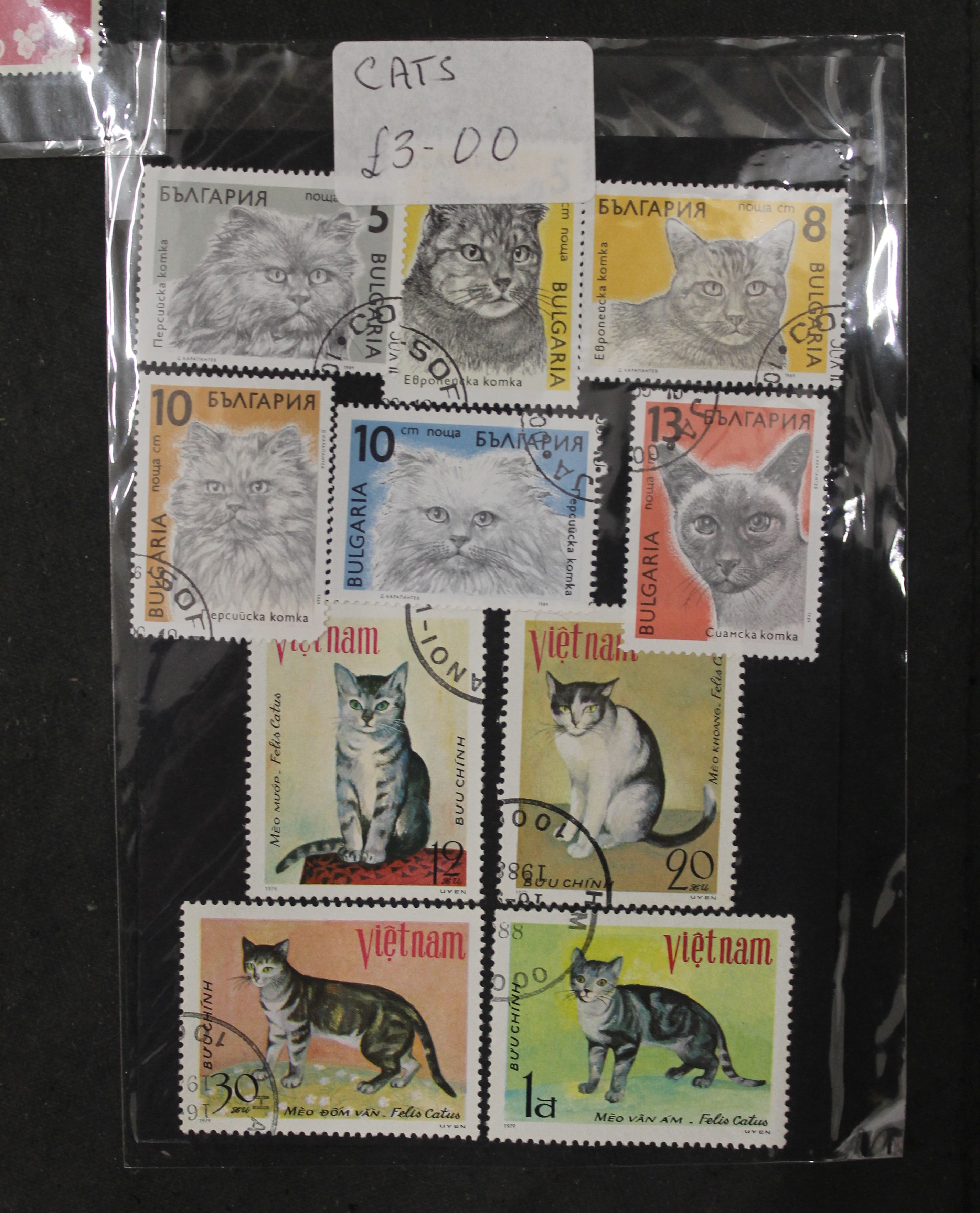 A stamp collection. - Image 2 of 8
