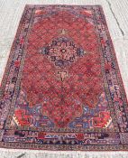 A bidjar rug. 258 x 157 cm.