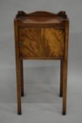 A 19th century style mahogany washstand. 38.5 cm wide.