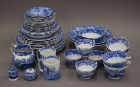 A quantity of Copeland Spode Italian pattern tea and dinner wares.