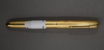 A 12 ct rolled gold Parker pen.