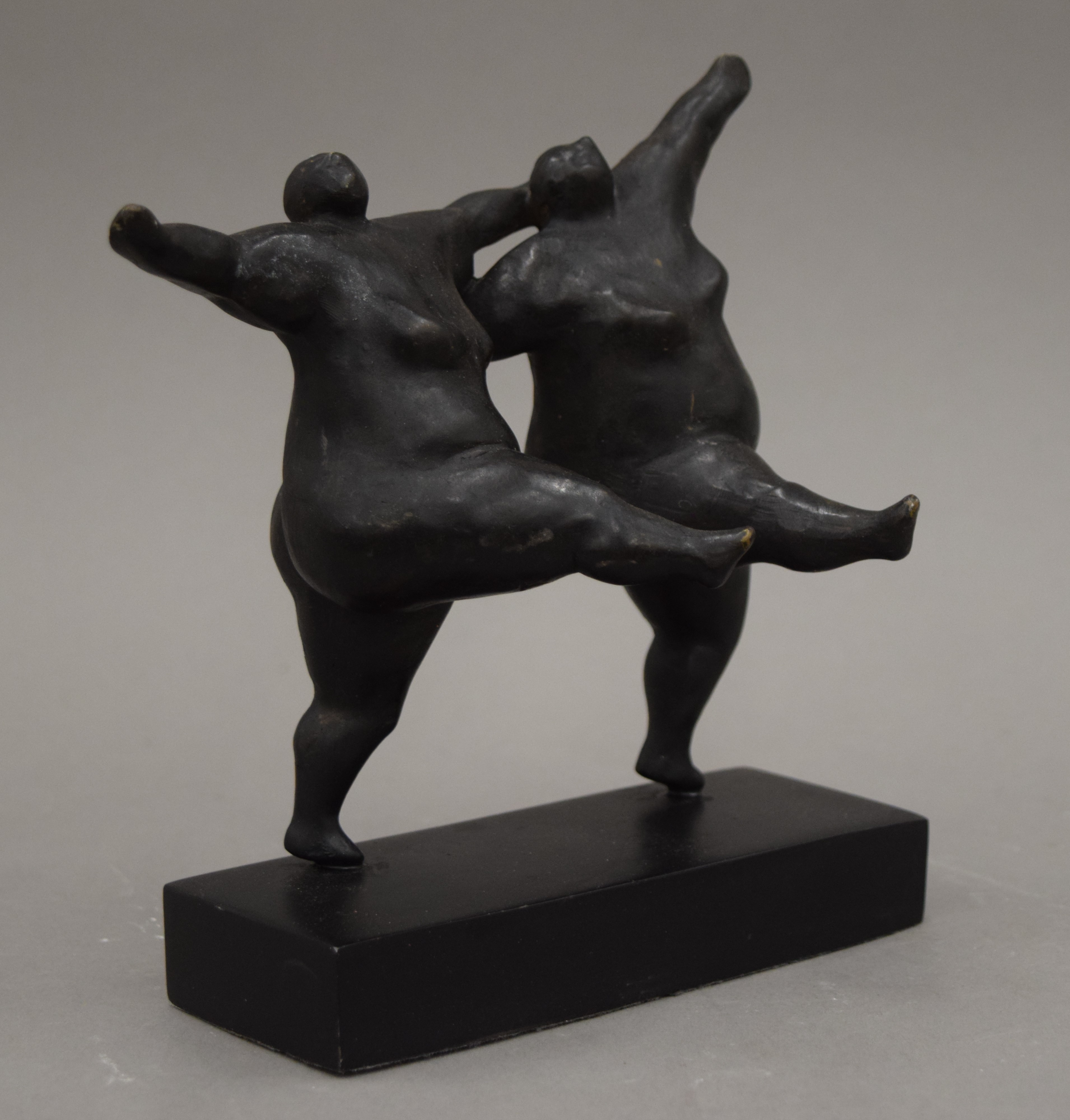 An abstract model of two fat ladies. - Image 3 of 4