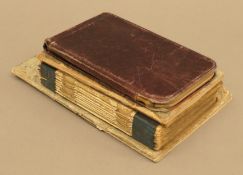 Manuscript order and deliver books, 1820s/30s and two others.