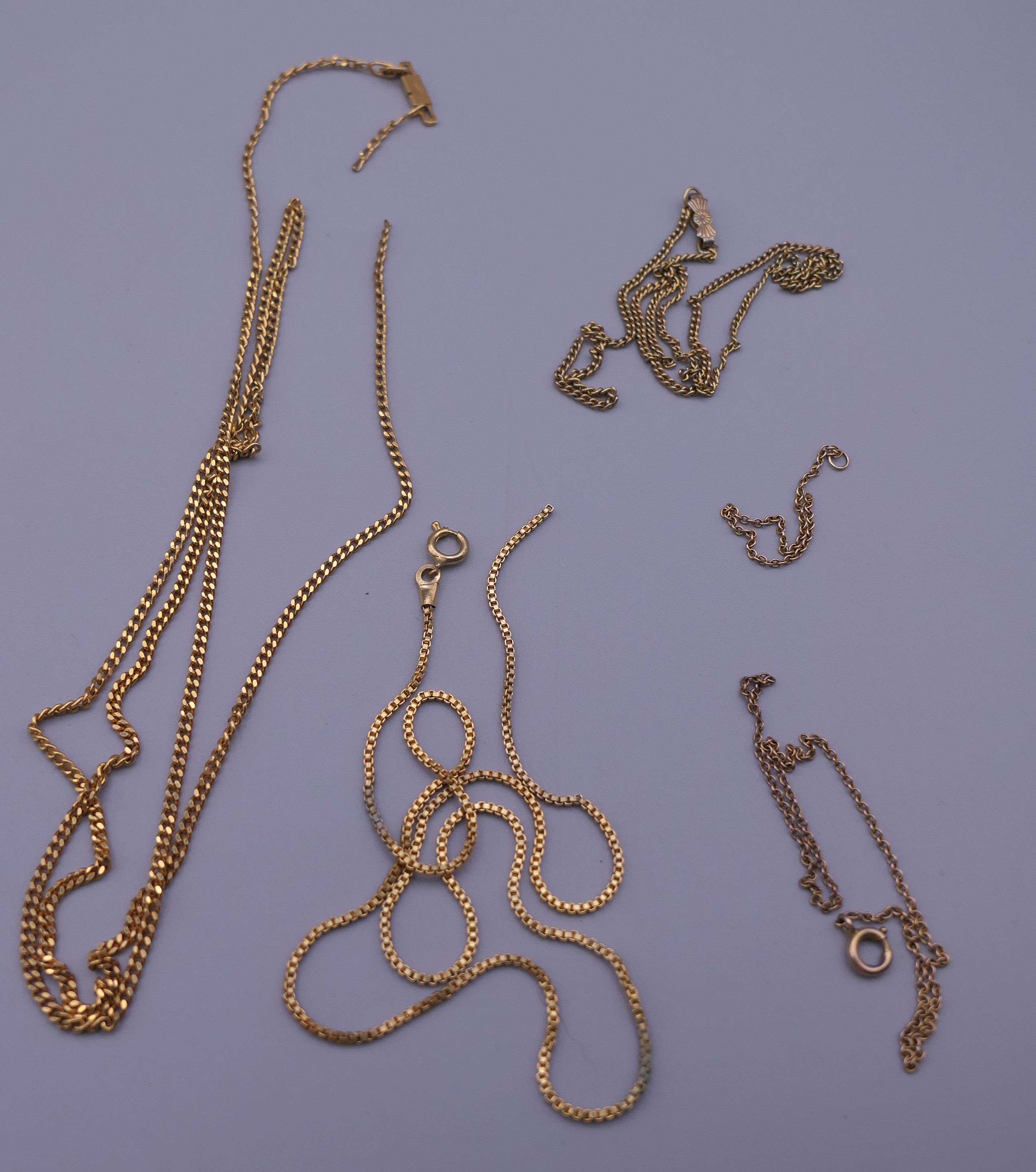 A quantity of jewellery, including a long guard chain. - Image 4 of 6