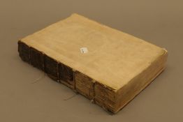 John Harris, Universal English Dictionary of Arts and Sciences, 1704, ends on W, lacks front cover,