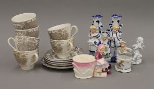 A small quantity of miscellaneous ceramics.