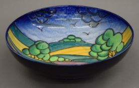 A Carltonware bowl, pattern No 4138. 24.5 cm diameter.