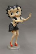 A cast iron Betty Boop.