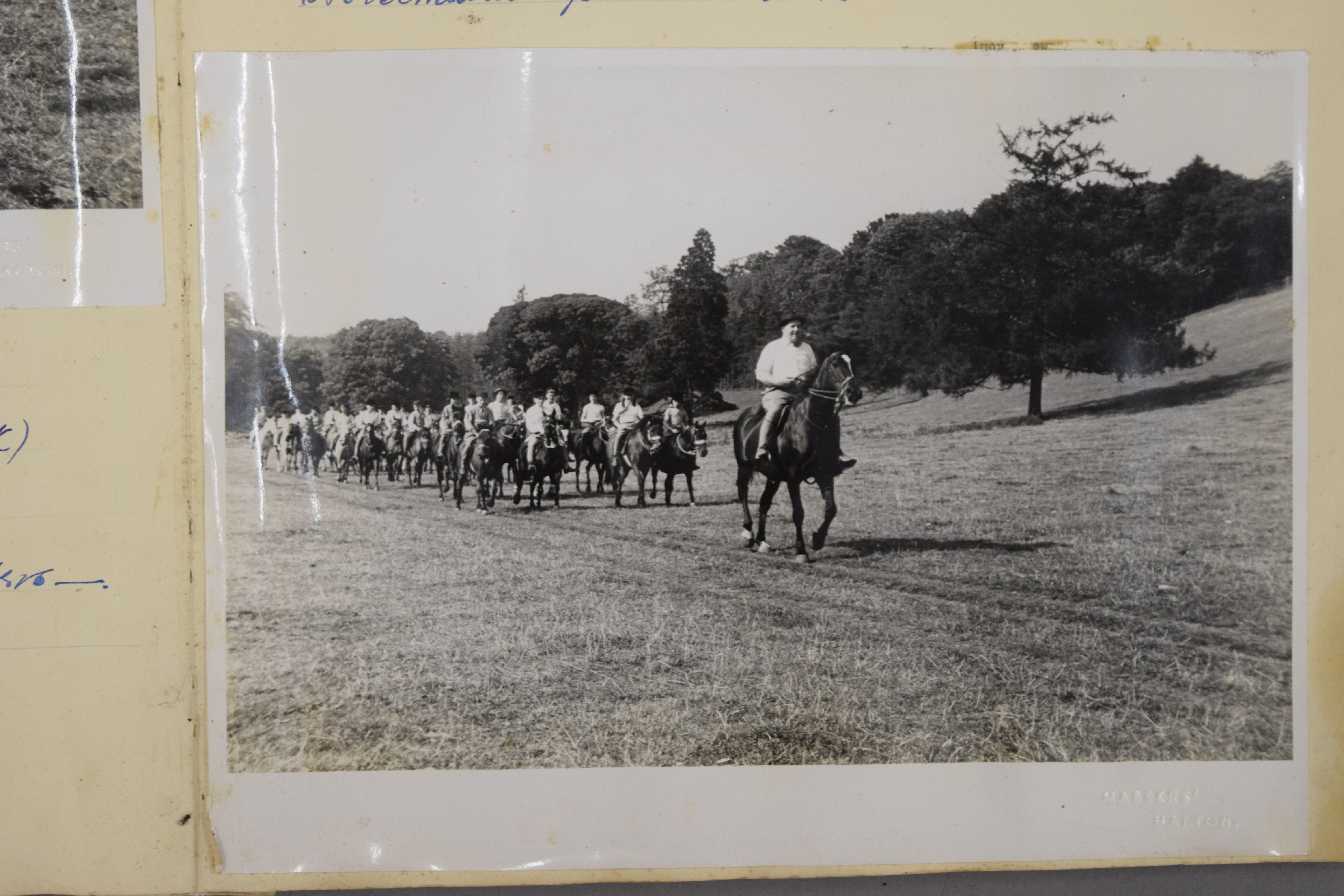 A Middleton Pony club scrapbook and an Allerton and Allwalton Riding Club photograph album, etc. - Image 5 of 10