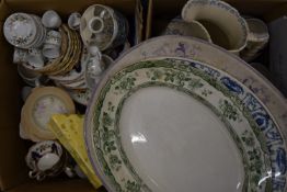 A quantity of miscellaneous ceramics.