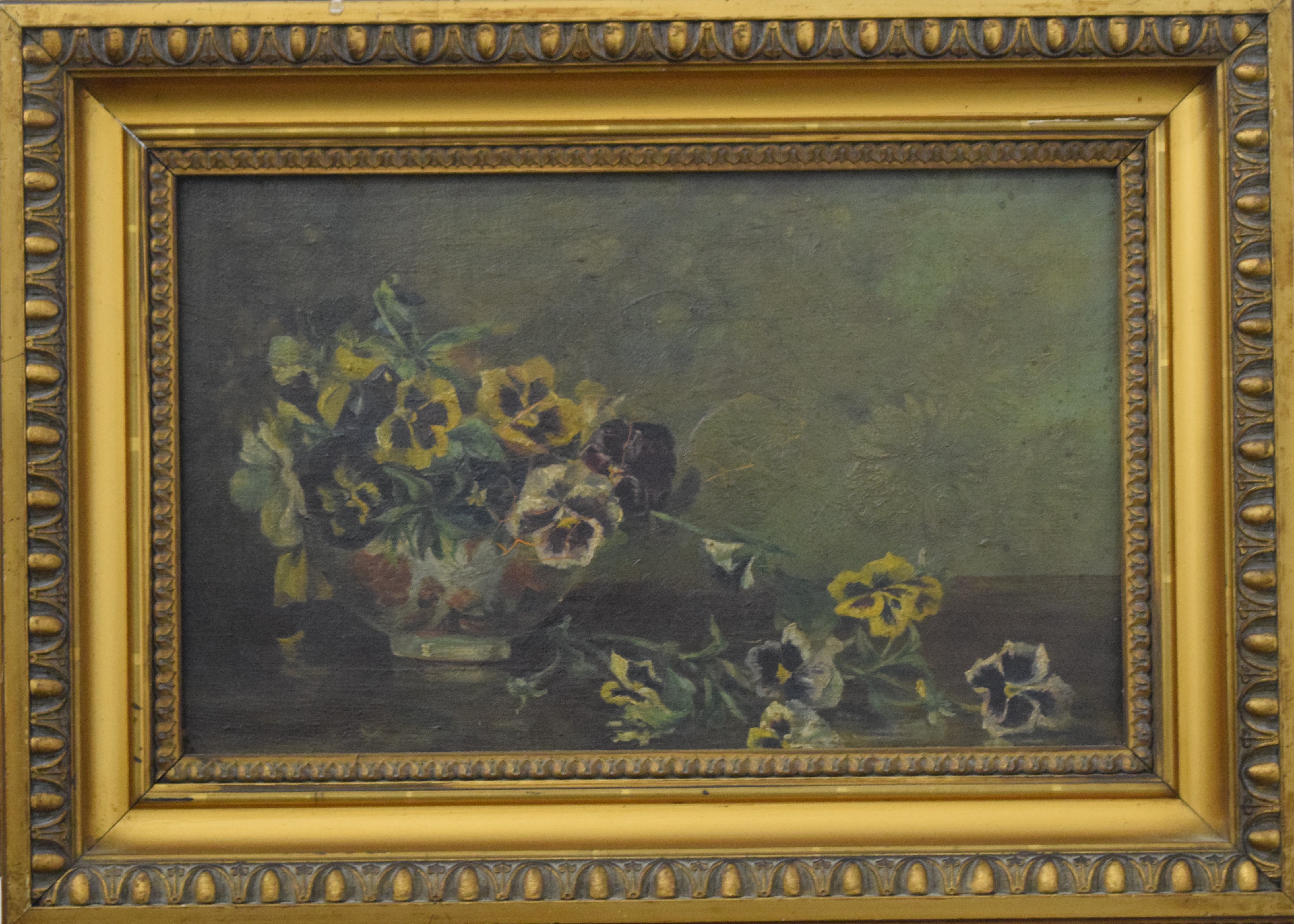 Two Victorian Still Life of Flowers, oils on canvas, each framed. One 38 x 23.5 cm, the other 22. - Image 2 of 6