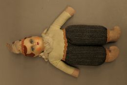 A vintage doll. 29 cm high.