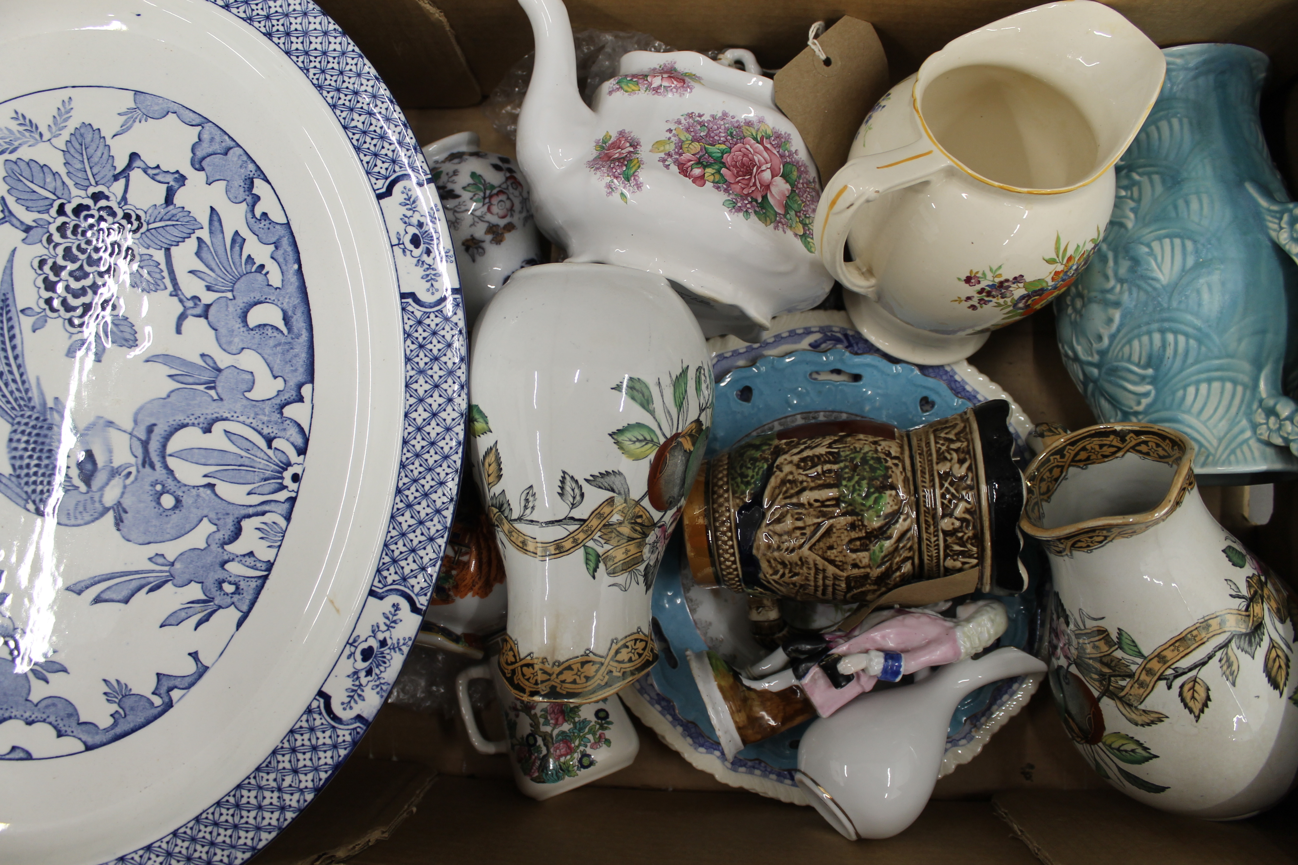A quantity of various ceramics, mainly 19th century.